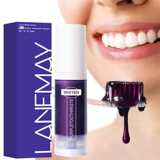 V34 Purple Whitening Toothpaste
